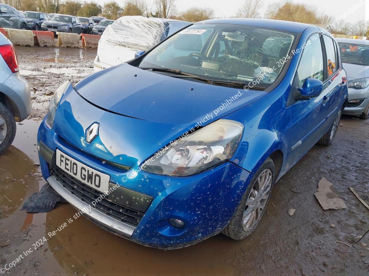 RENAULT CLIO DYNAM 2010. Lot# 38820794. VIN VF1BRCJ0H42821588. Photo 1